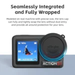 For DJI Osmo Action 5 Pro / 4 / 3 aMagisn Silicone Lens Protective Cover - Image 4