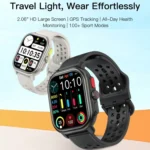 Sports Smart Watch 2.06 Inch Ultra HD AMOLED Screen Bluetooth Talking Watch - Image 2