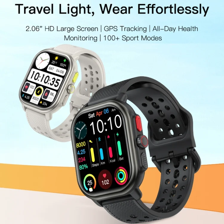 TBD06053443_B1.webp Sports Smart Watch 2.06 Inch Ultra HD AMOLED Screen Bluetooth Talking Watch - Image 2
