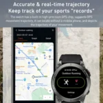 Outdoor Sports Smart Watch 1.43 Inch Ultra HD AMOLED Screen Bluetooth Talking Watch - Image 5