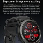 Outdoor Sports Smart Watch 1.43 Inch Ultra HD AMOLED Screen Bluetooth Talking Watch - Image 7