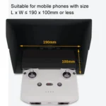 CQT Remote Control Mobile Phone Magnetic Light Cover For DJI Mavic 3 / Mini 3 Pro / Mini 2 / Air 2S / Air 2 - Image 6