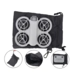 For DJI Neo CQT Body Remote Control Storage Bag Waterproof Dirt-Resistant Drawstring Portable Handbag - Image 2