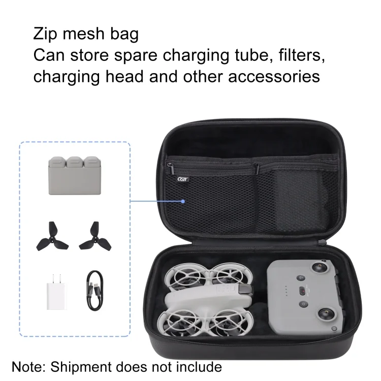 TBD06053630_1.webp For DJI Neo CQT Fly More Combo Storage Bag Pressure Resistant Drop-proof Large Capacity Suitcase - Image 2