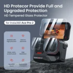 For Insta360 Ace Pro 2 aMagisn Tempered Glass Screen Protector - Image 2