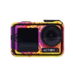 For DJI Action 4 Motion Camera Stickers All Inclusive Photo Frame Color Changing Stickers Accessories