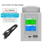 For DJI Mini 4 Pro / Mini 3 Pro / Mini 3 YX Color Screen Dual-way Charger Battery Manager - Image 2