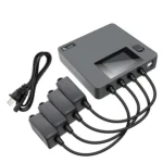 For DJI Mini 4 Pro / Mini 3 Pro / Mini 3 Color Screen Digital Display Four-Way Charger Battery Manager