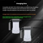 For DJI Mini 4 Pro / Mini 3 Pro / Mini 3 Color Screen Digital Display Four-Way Charger Battery Manager - Image 3