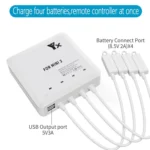 For DJI Mini 4 Pro / Mini 3 Pro / Mini 3 Drone YX 4-way Charger Battery Butler - Image 3