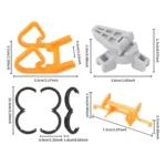 For DJI Neo CQT Impact Protection Cover + Bumper + Folding Stand + Tail Wing 4 In 1 Set - Image 14