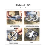 For DJI Neo CQT Paddle Bumper Ring Protective Cover Scratch Resistant Bumper Strips - Image 7