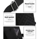 For DJI Neo BKANO NE-005 Portable Shoulder Bag Organiser Chest Bag - Image 6