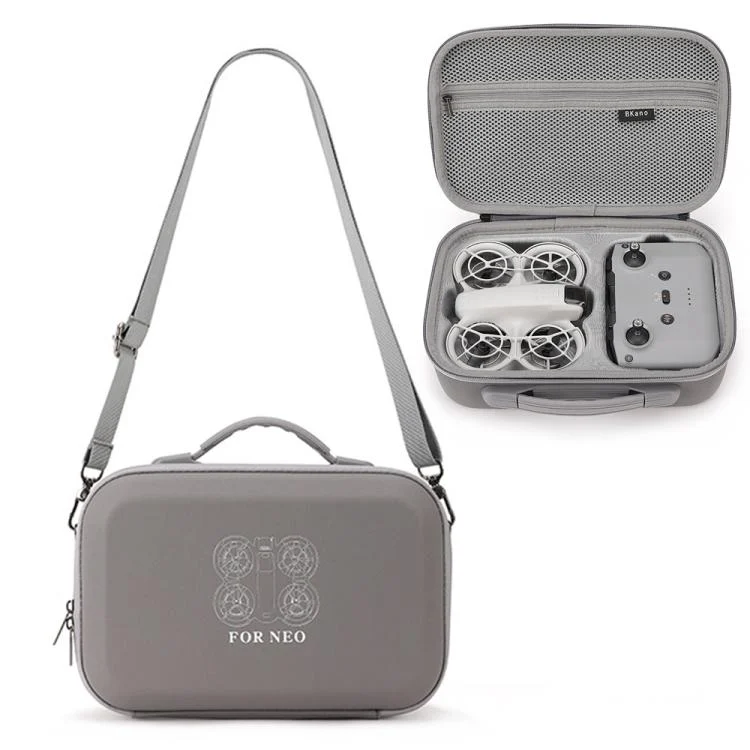 For DJI Neo BKANO NE-010 PU Storage Bag Hard Case Shoulder Bag