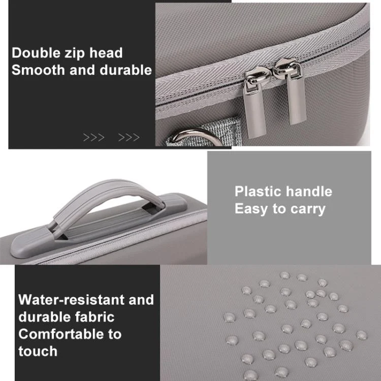 TBD06056482_B3.webp For DJI Neo BKANO NE-010 PU Storage Bag Hard Case Shoulder Bag - Image 4