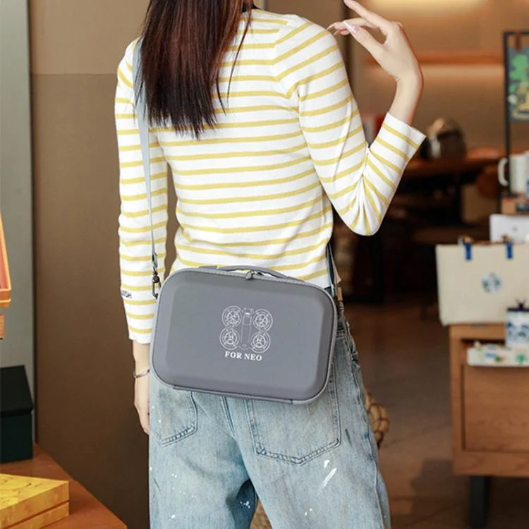 TBD06056482_B6.webp For DJI Neo BKANO NE-010 PU Storage Bag Hard Case Shoulder Bag - Image 7
