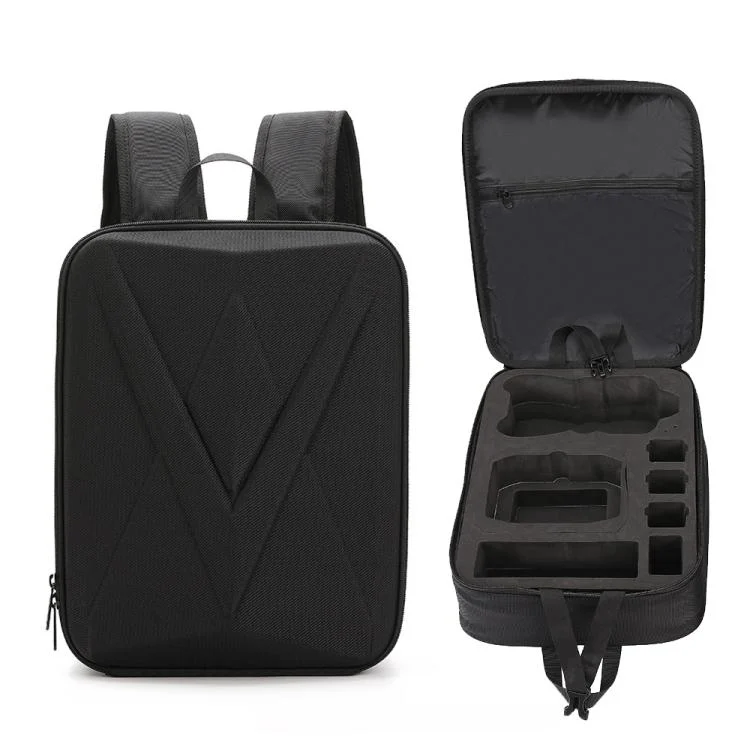 For DJI Air 3 / 3S BKANO AS3-013 Portable Shoulder Bag Hard-shell Storage Backpack