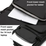 For DJI Air 3  BKANO A3-005 Large Capacity Shoulder Bag Organizer Backpack - Image 6