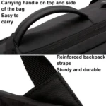 For DJI Air 3  BKANO A3-005 Large Capacity Shoulder Bag Organizer Backpack - Image 7