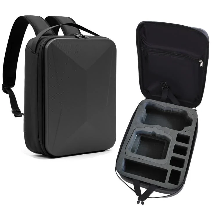For DJI Air 3S BKANO A3-007 Organizer Backpack Hard-shell Shoulder Bag