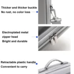 For DJI Air 3 / RC2 / RC-N2 BKANO A3-009 Crossbody Bag Suitcase - Image 6