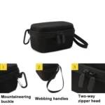 For Insta360 X4 BKANO INX4-001 Body Storage Bag Hard-shell Clutch Bag - Image 4