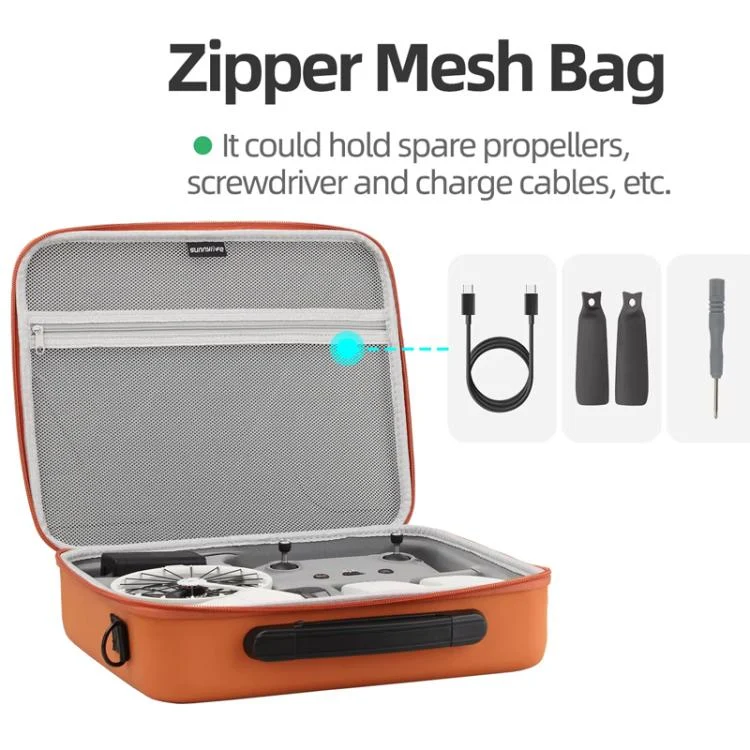TBD06057007_B6.webp For DJI Flip Sunnylife FP-B958 Storage Bag Vlog Aerial Camera Protective Case Accessory - Image 7