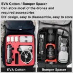 For DJI Flip CYNOVA C-MA-DB-003 Drone Shock And Stress Reduction Duffel Bag - Image 3