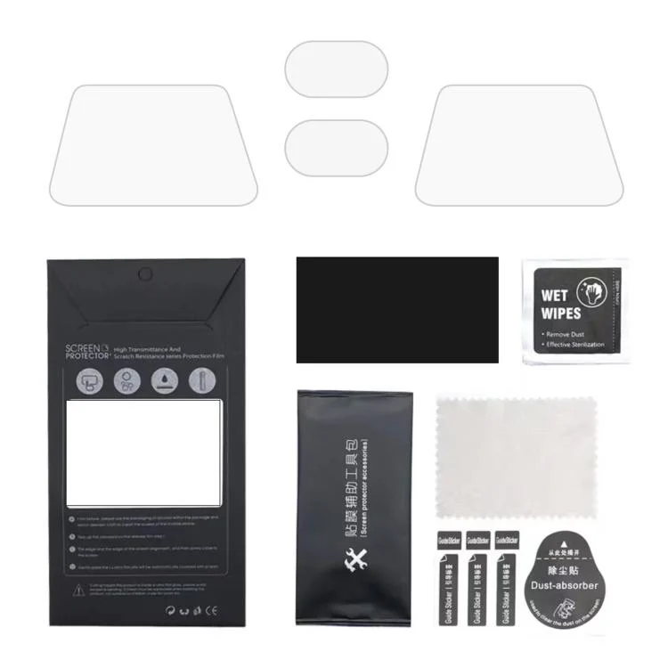 4 In 1 Drone Nano Lens Radar Scratch Resistant HD Full Wrap Protective Film
