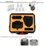 For DJI Flip Sunnylife AQX-19 Waterproof Storage Protective Suitcase Aerial Camera Smooth Flying Kit Bag - Image 10