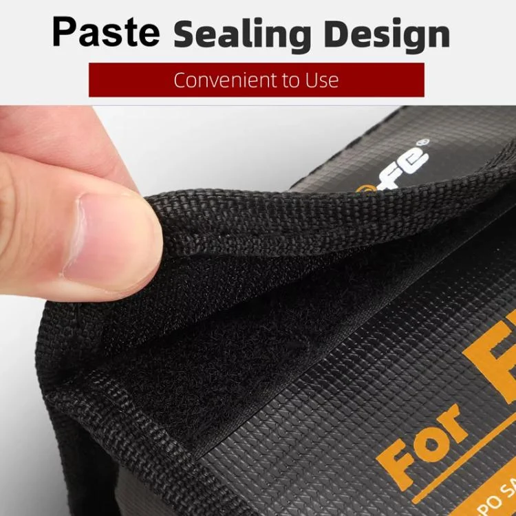TBD06057043_B4.webp For DJI Flip Sunnylife Battery Explosion Proof Bag Li-ion Safety Storage Bag Flame Retardant Protective Bag - Image 5