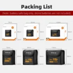 For DJI Flip Sunnylife Battery Explosion Proof Bag Li-ion Safety Storage Bag Flame Retardant Protective Bag - Image 7