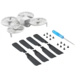For DJI Flip RCSTQ 8pcs Drone Quick Release Replacement Noise Reduction Paddles