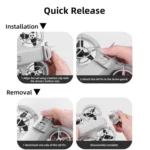 For DJI Neo BRDRC NEO025 Battery Removal Flight Tail Battery Anti-Disconnect Buckle - Image 9