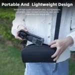 For DJI OSMO Pocket 3 BRDRC PO3005 Multi-functional Magnetic Base Expansion Back Clip Holder Adapter Bezel Accessory - Image 10