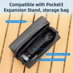 For DJI OSMO Pocket 3 BRDRC Lens Cap Camera Case Screen Protector Accessories - Image 12