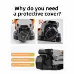 For DJI Air 3S BRDRC Lens Protective Cover Dustproof Anti-Knock Fixed Clip Gimbal Protector - Image 7