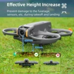For DJI Avata 2 BRDRC Folding Height Enhanced Landing Gear Gimbal Protective Kickstand - Image 9