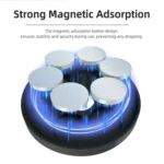 For DJI Osmo Pocket 3 Flymile Magnetic Bracket Fixed Base Back Clip Adapter Bezel Accessories - Image 6