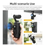 For DJI Osmo Pocket 3 Flymile Magnetic Bracket Fixed Base Back Clip Adapter Bezel Accessories - Image 10