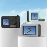 For DJI Osmo Action 3 / 4 / 5 Pro Flymile Silicone Cover Sport Camera Lens Drop Cases - Image 2