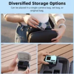 For DJI Osmo Action 3 / 4 / 5 Pro Flymile Silicone Cover Sport Camera Lens Drop Cases - Image 15