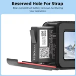 For DJI Osmo Action 3 / 4 / 5 Pro Flymile Silicone Cover Sport Camera Lens Drop Cases - Image 9