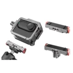 For Insta360 GO 3 / 3S Flymile Magnetic Metal Quick Release Base Sports Camera Adapter Bracket - Image 2