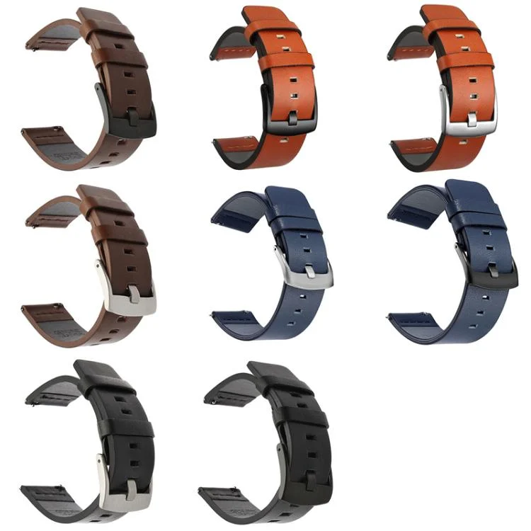TBD06058108_B2.webp For Huawei / Samsung Gear S3 / S2 Leather Watch Band Universal Quick Release Watch Band - Image 3