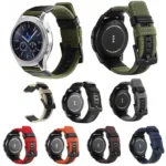 For Samsung Gear S3 Frontier / Classic Smart Quick Release Adjustable Nylon Watch Band - Image 2