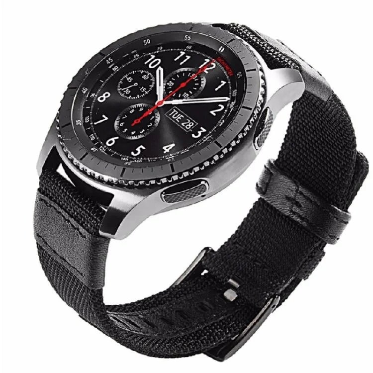 TBD06058138_B2.webp For Samsung Gear S3 Frontier / Classic Smart Quick Release Adjustable Nylon Watch Band - Image 3