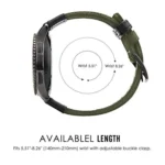 For Samsung Gear S3 Frontier / Classic Smart Quick Release Adjustable Nylon Watch Band - Image 5