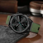 For Samsung Galaxy Watch / Huawei GT3 22mm Universal Quick Release Leather Silicone Strap - Image 9