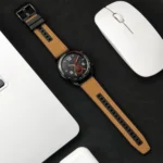 For Samsung Galaxy Watch / Huawei GT3 22mm Universal Quick Release Leather Silicone Strap - Image 10
